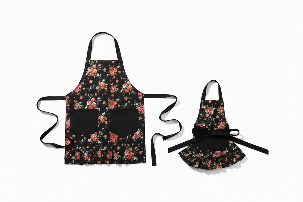 Tablier robe mère et fille