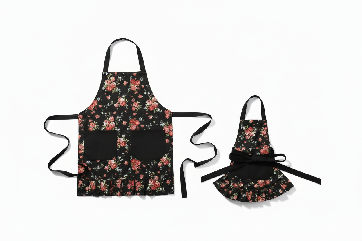Tablier robe mère et fille