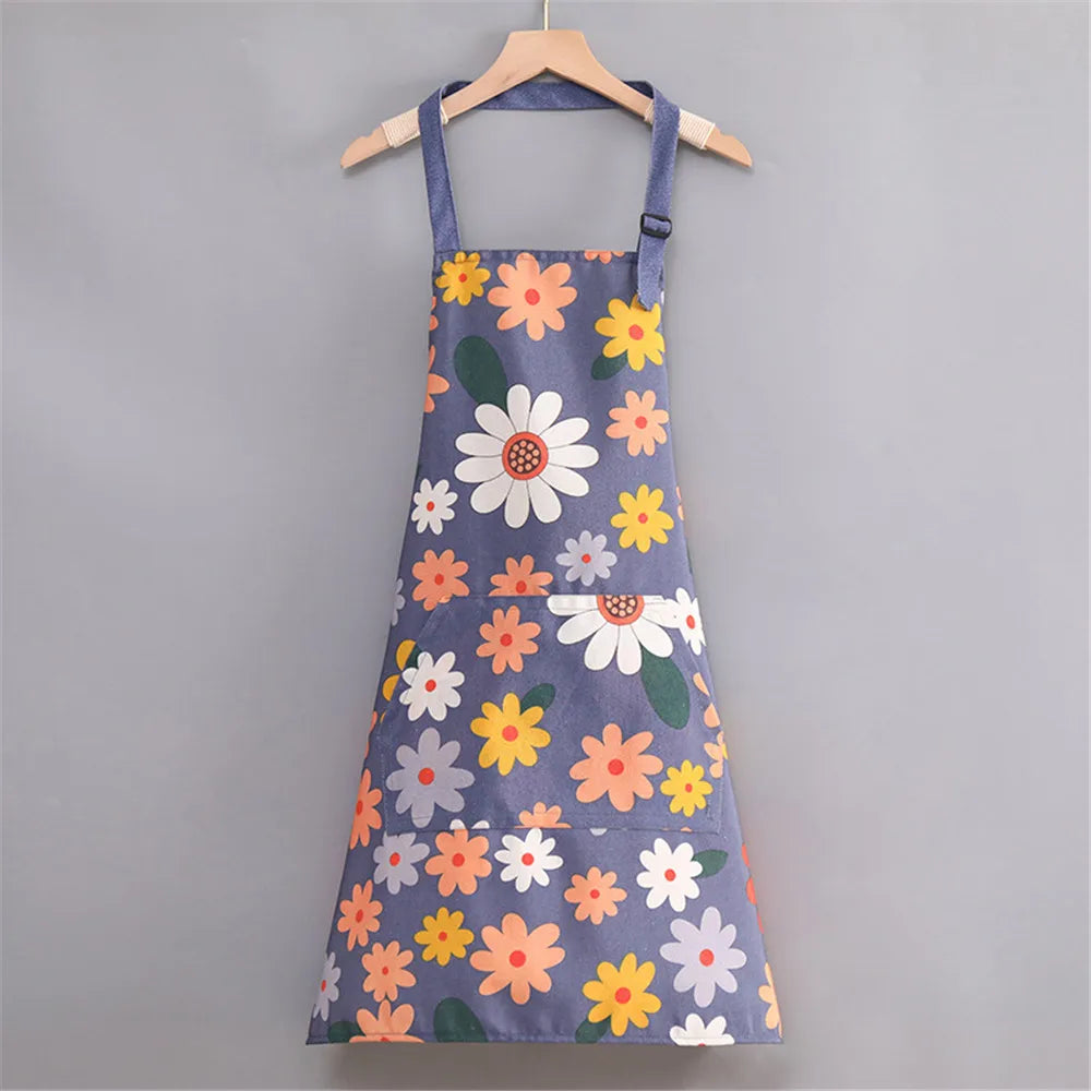 Tablier a fleurs