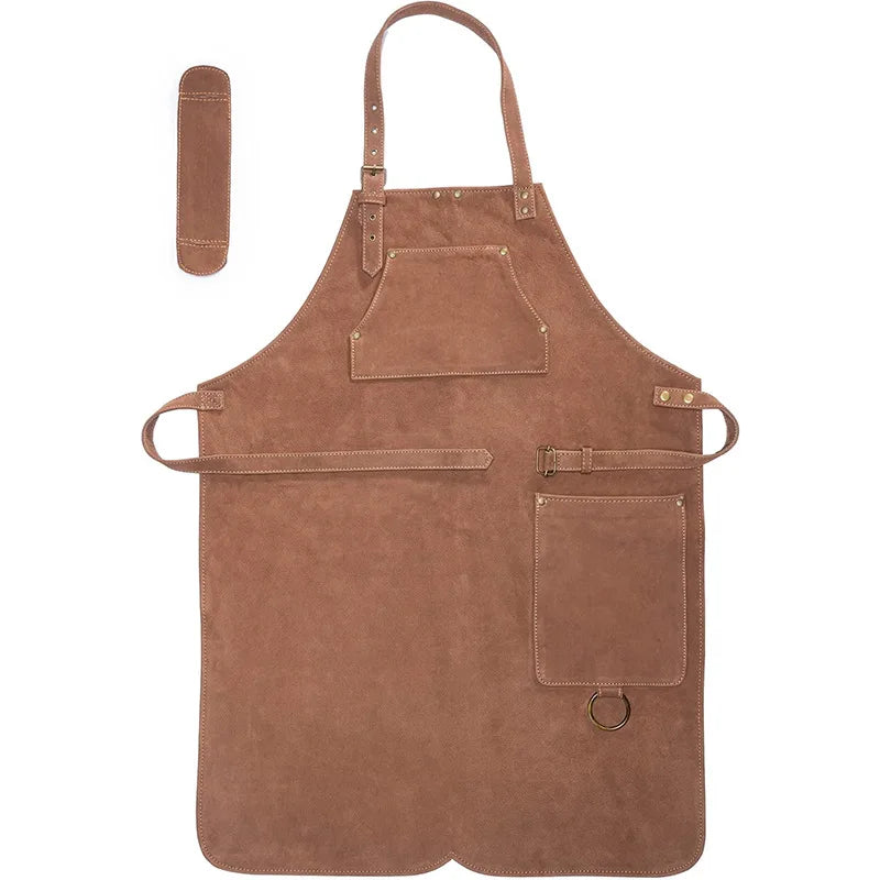 Tablier en cuir
