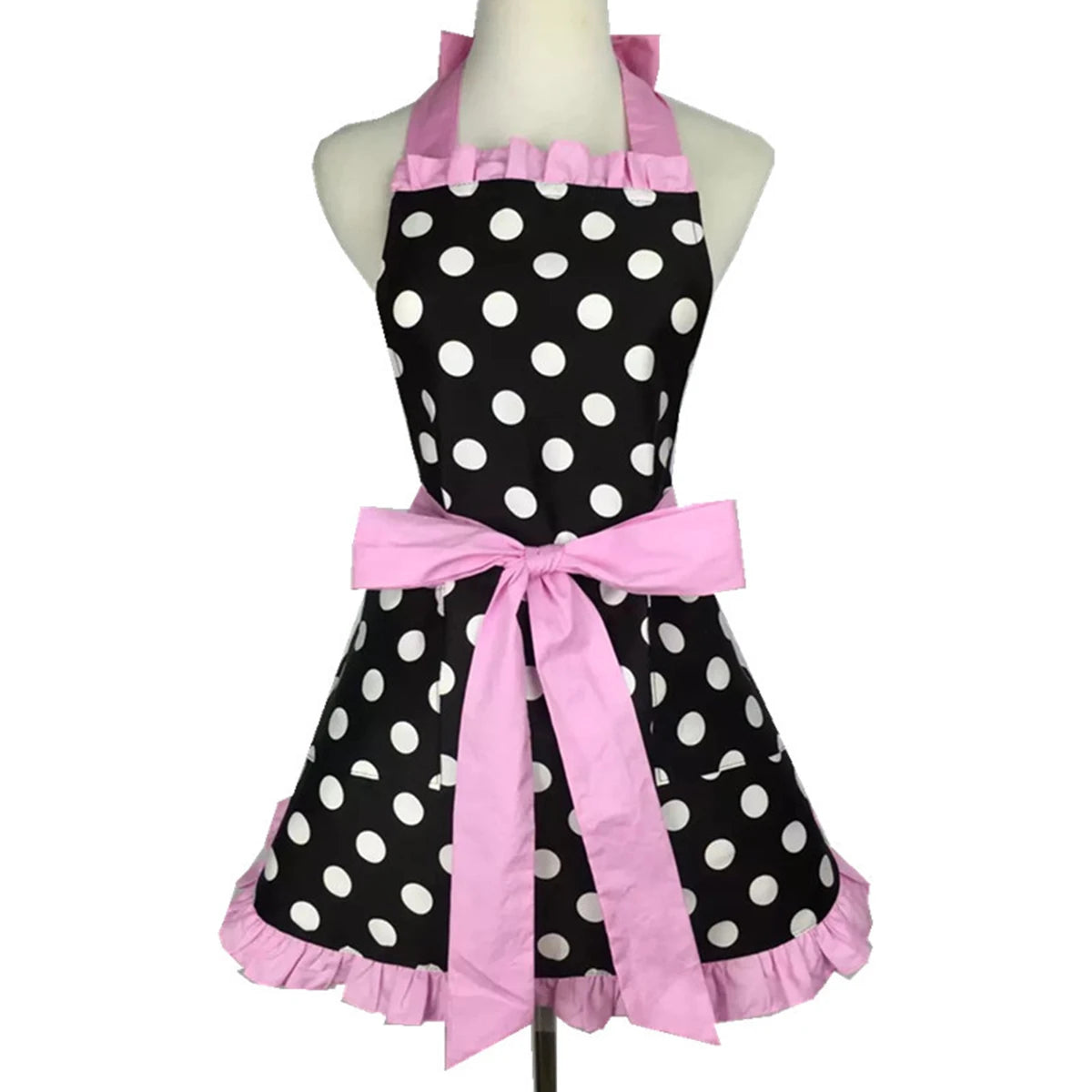 Tablier à pois