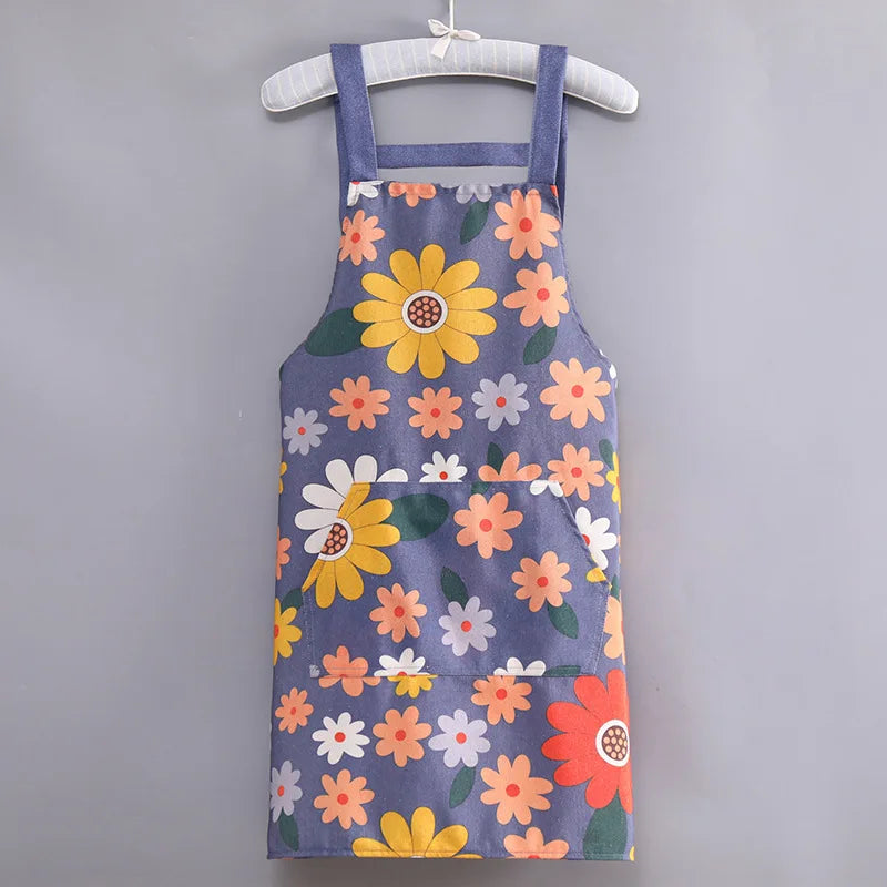 Tablier a fleurs