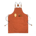 Tablier de cuisine orange