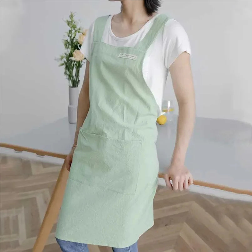 Tablier en coton