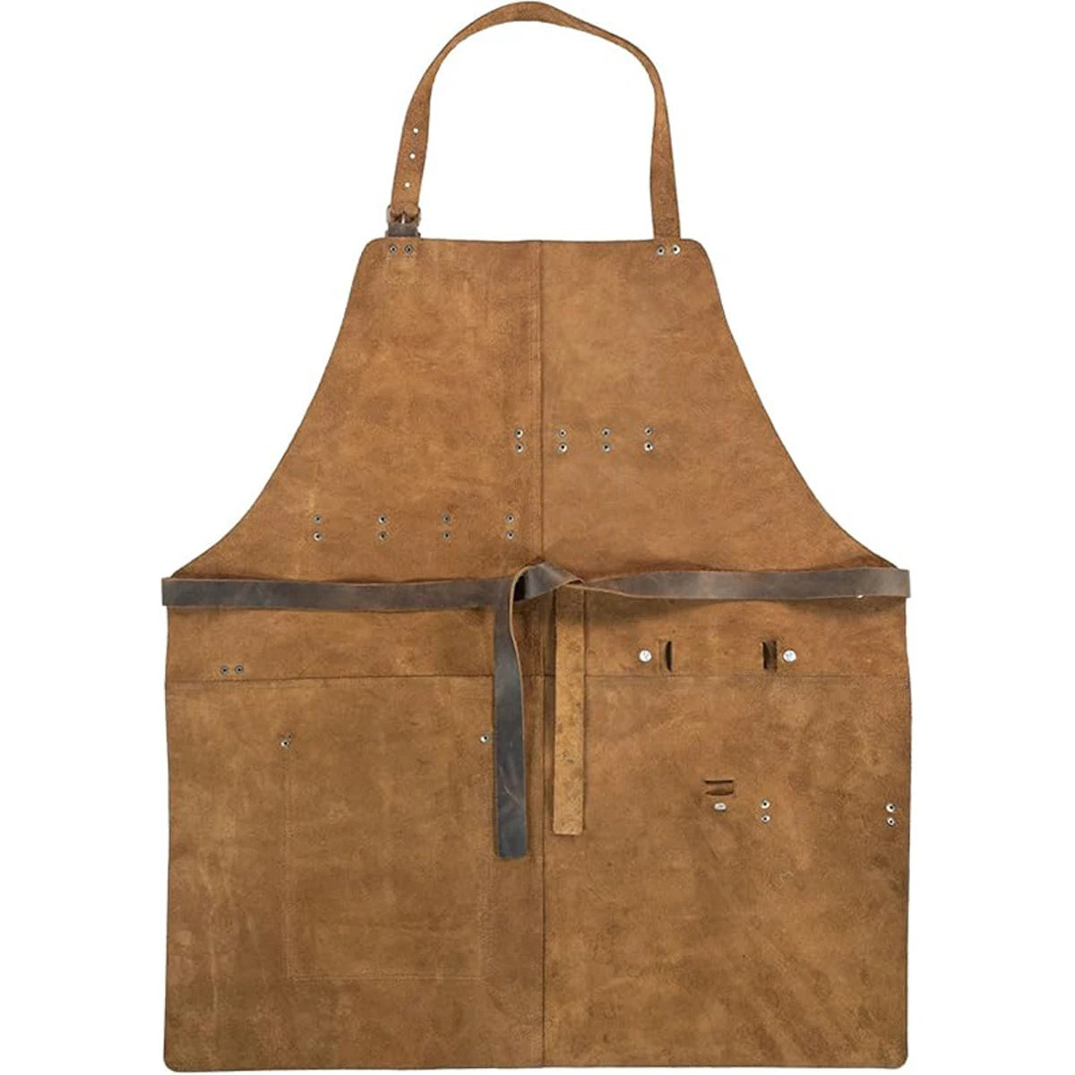 Tablier barbecue en cuir