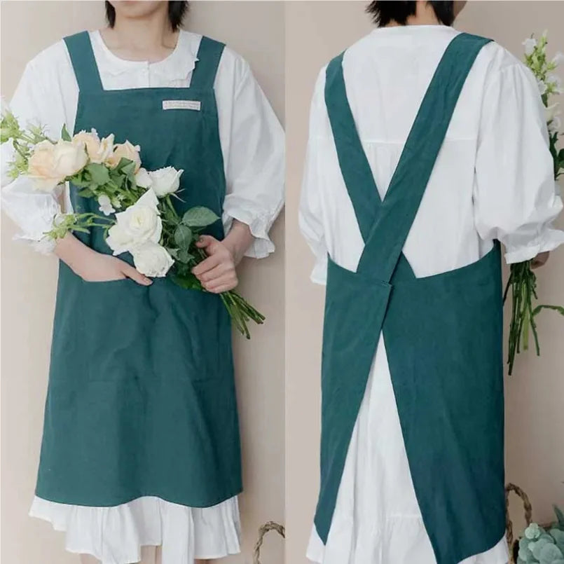 Tablier en coton