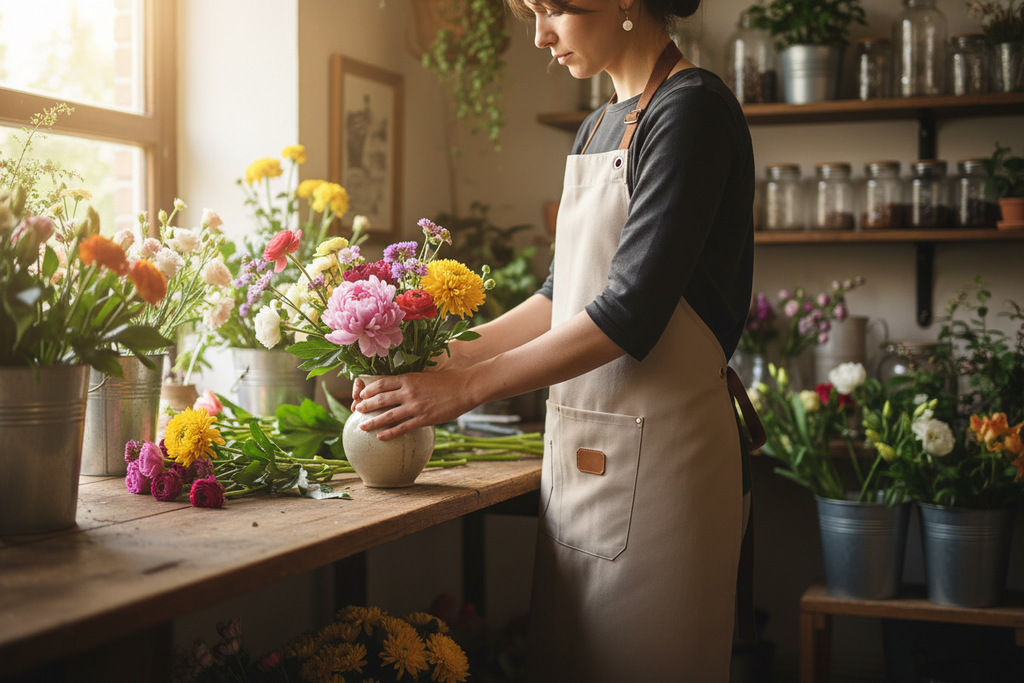 Tablier de fleuriste