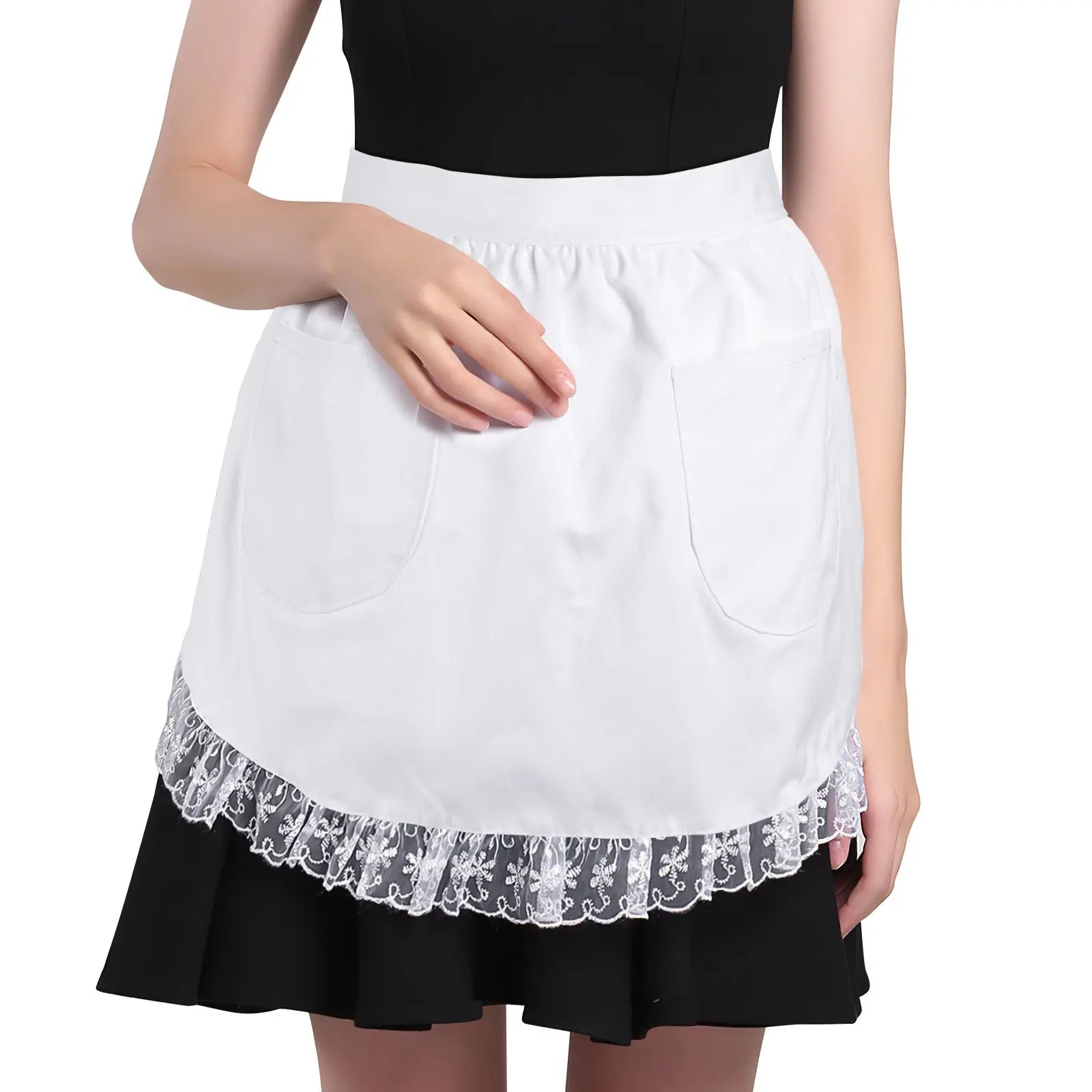 Tablier femme de chambre avec poche