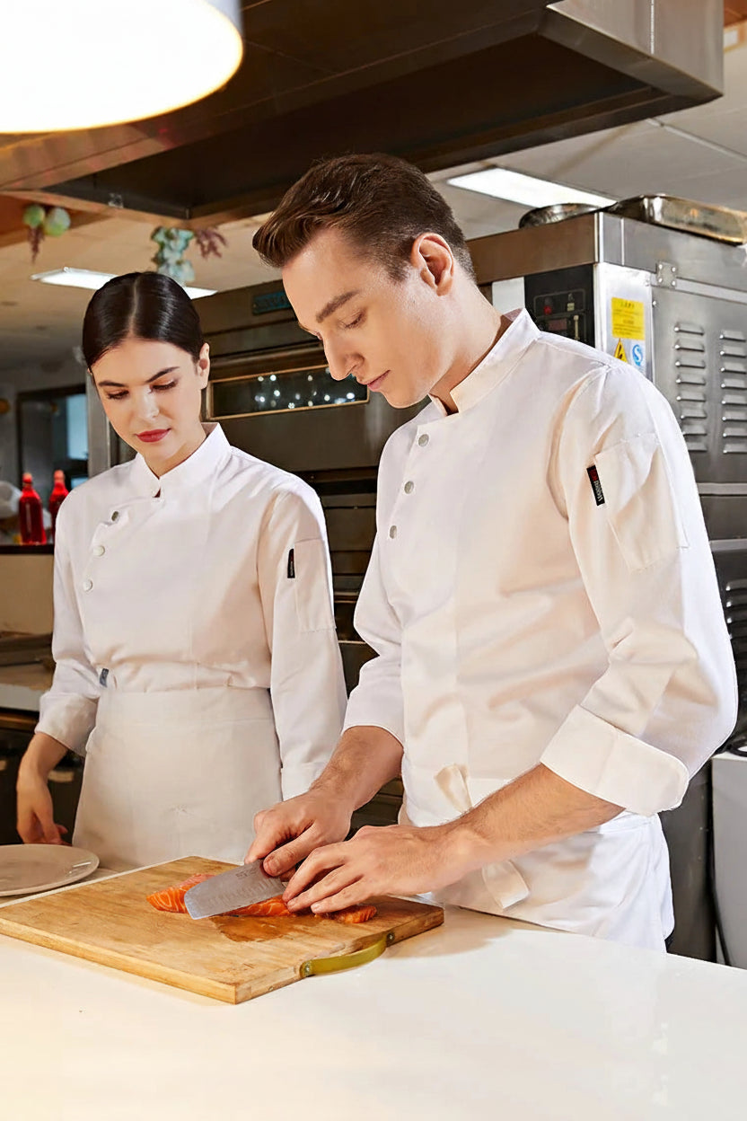 Tablier veste de chef