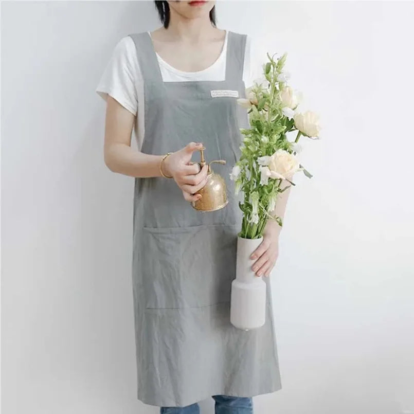 Tablier en coton