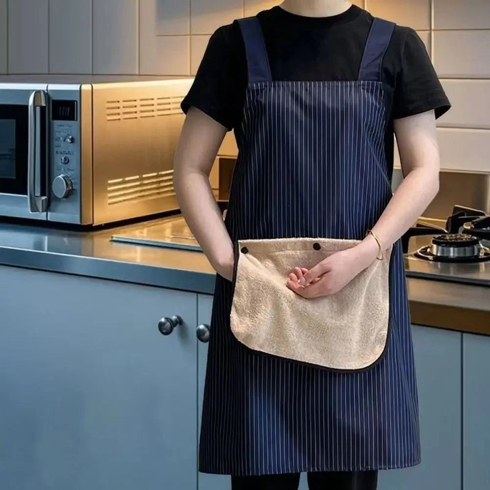Tablier avec torchon intégré