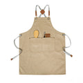 Tablier de cuisine kakhi