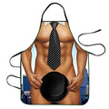 Tablier homme nu
