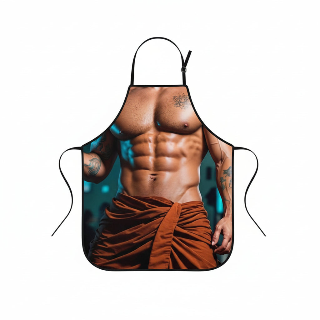 Tablier homme musclé