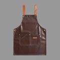 Tablier en simili cuir