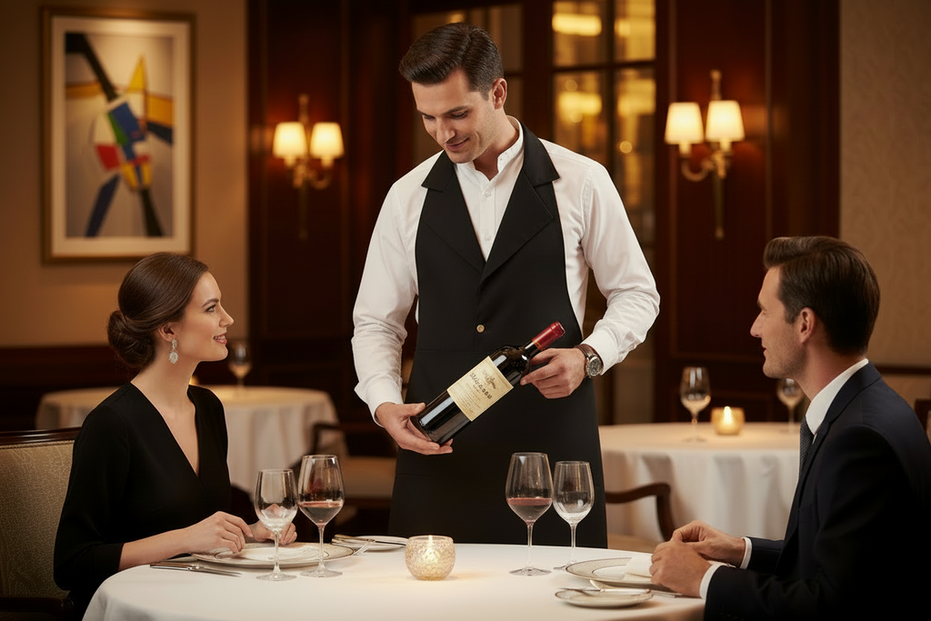 Tablier de serveur chic