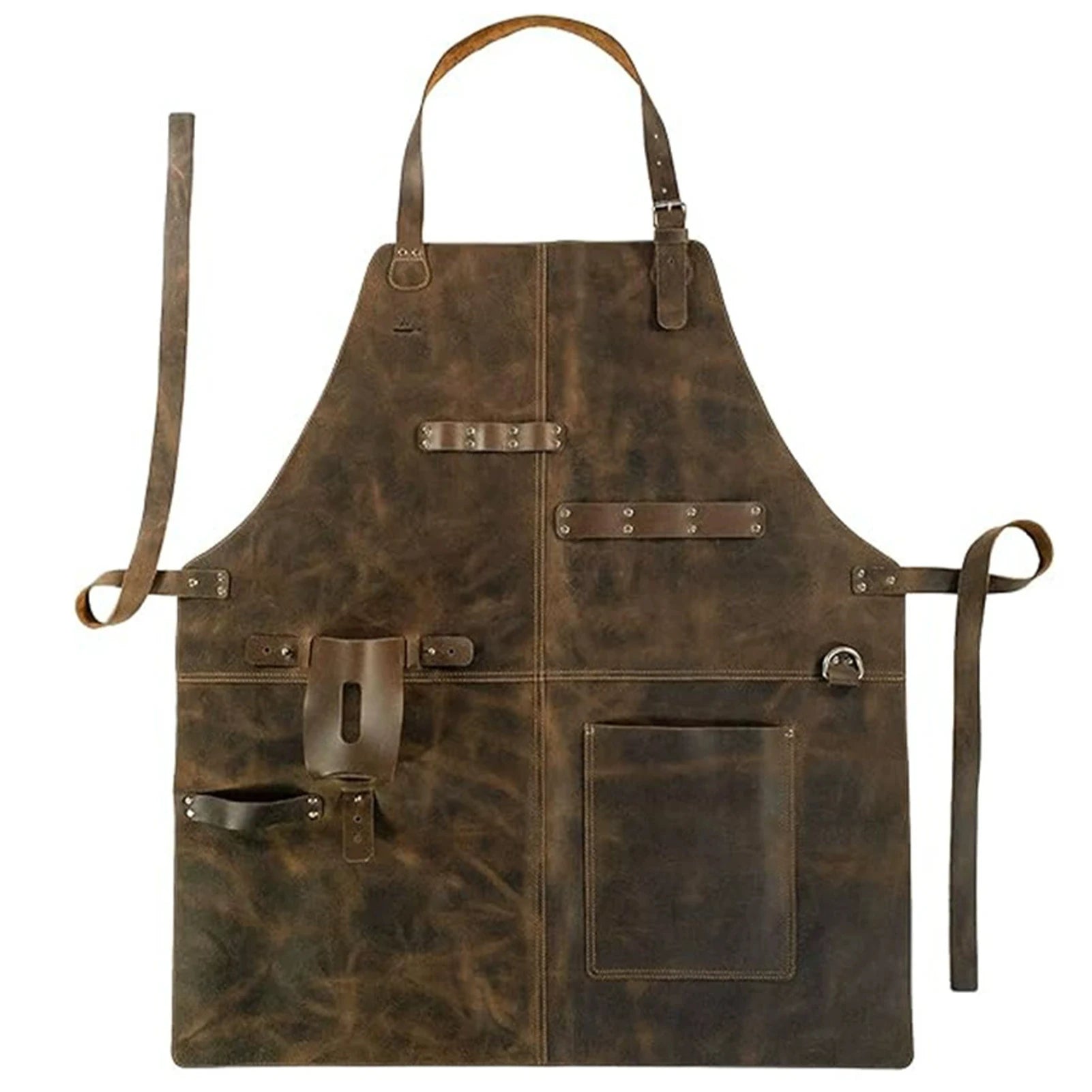 Tablier barbecue en cuir