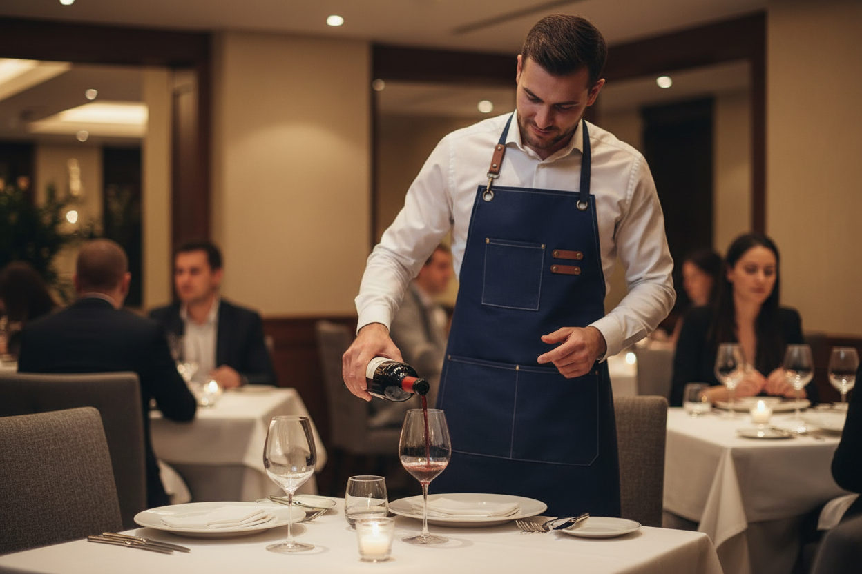 Tablier de sommelier