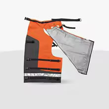 Tablier pantalon de tronçonnage