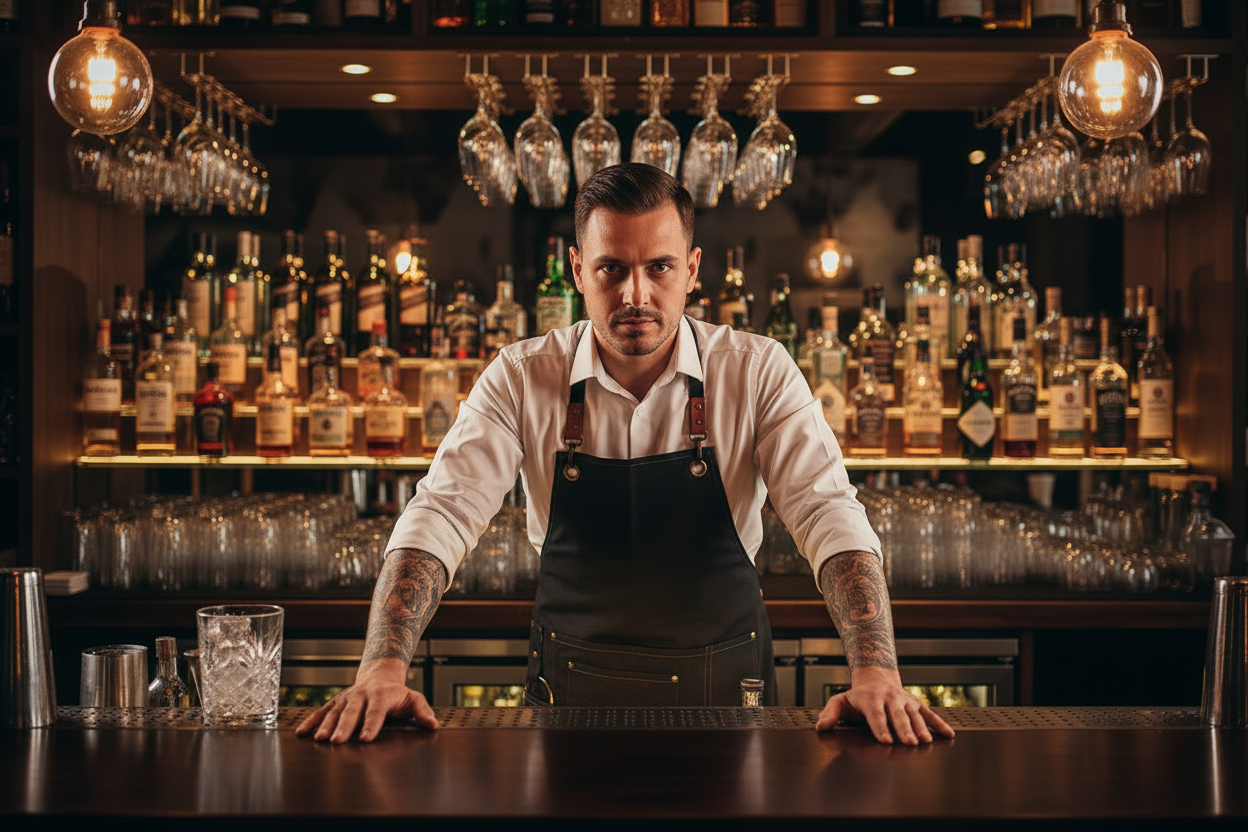 Tablier de barman