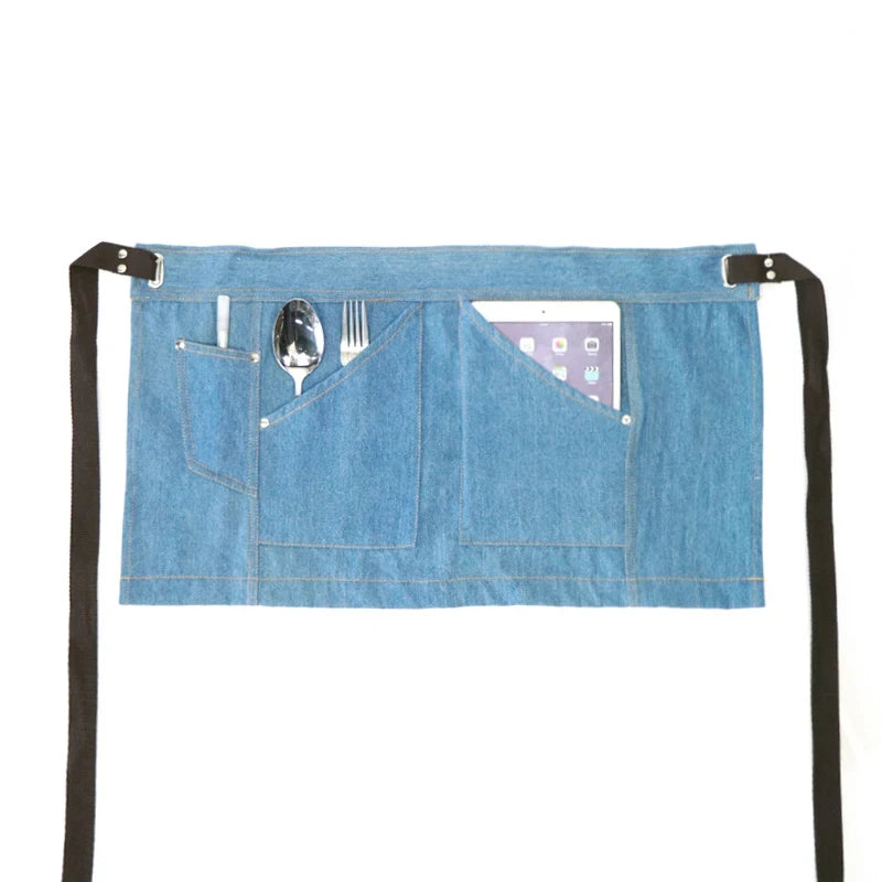 Tablier court en jean