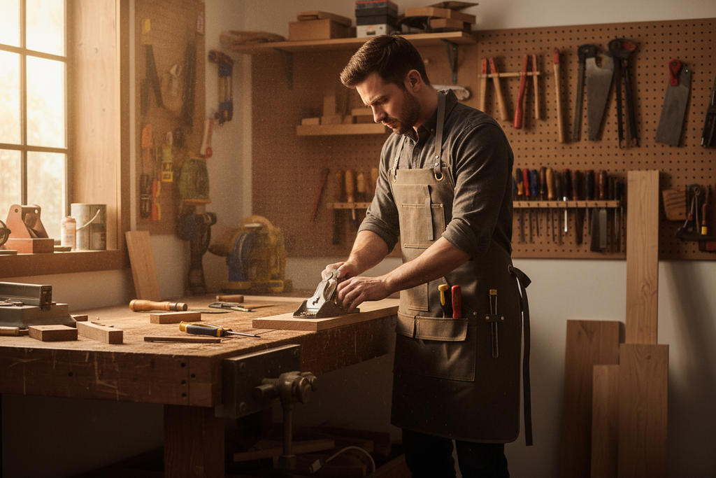 Tablier de bricolage