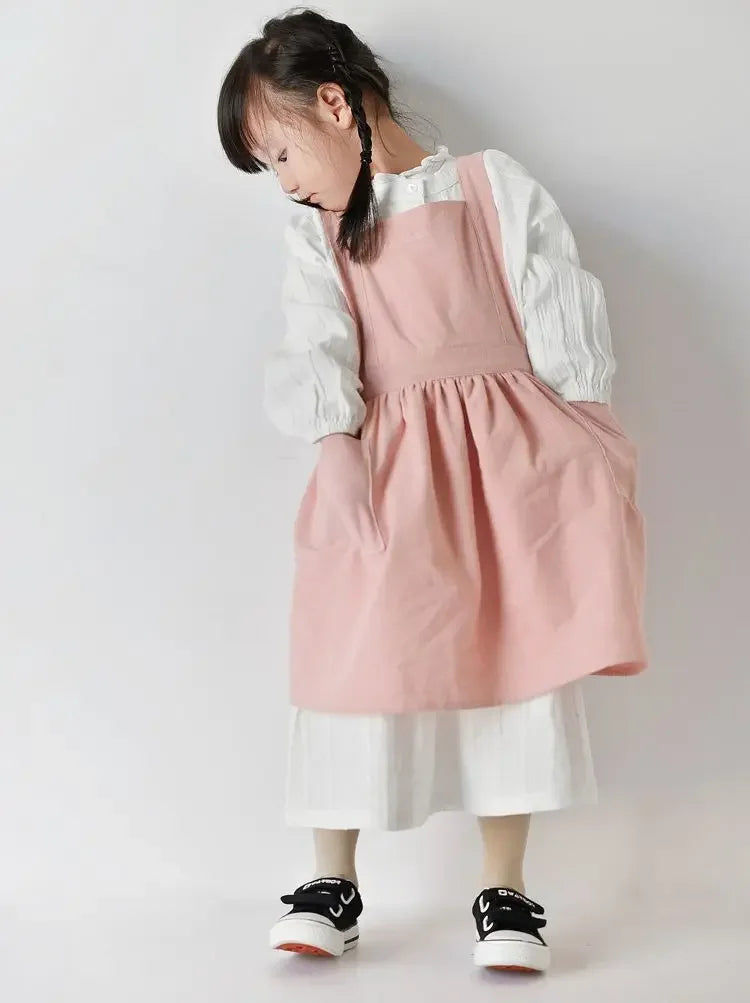 Tablier robe pour fille