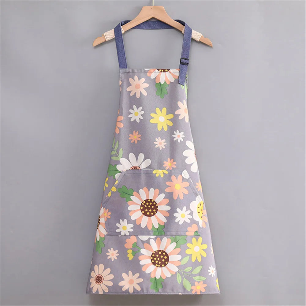 Tablier a fleurs