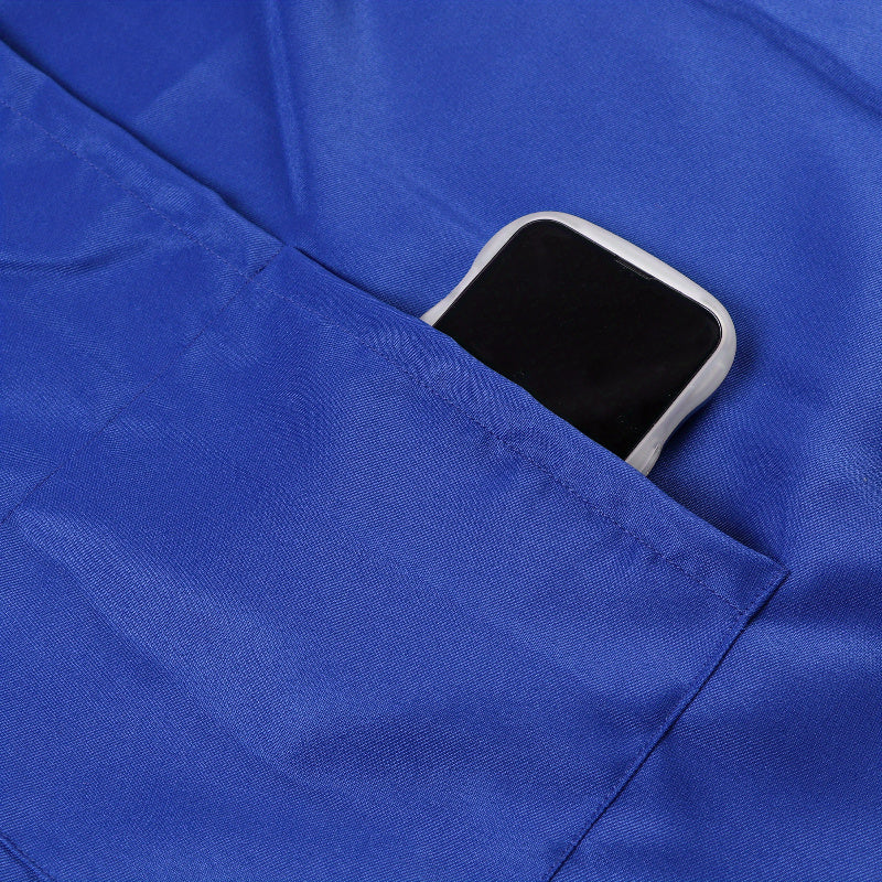 Tablier bleu