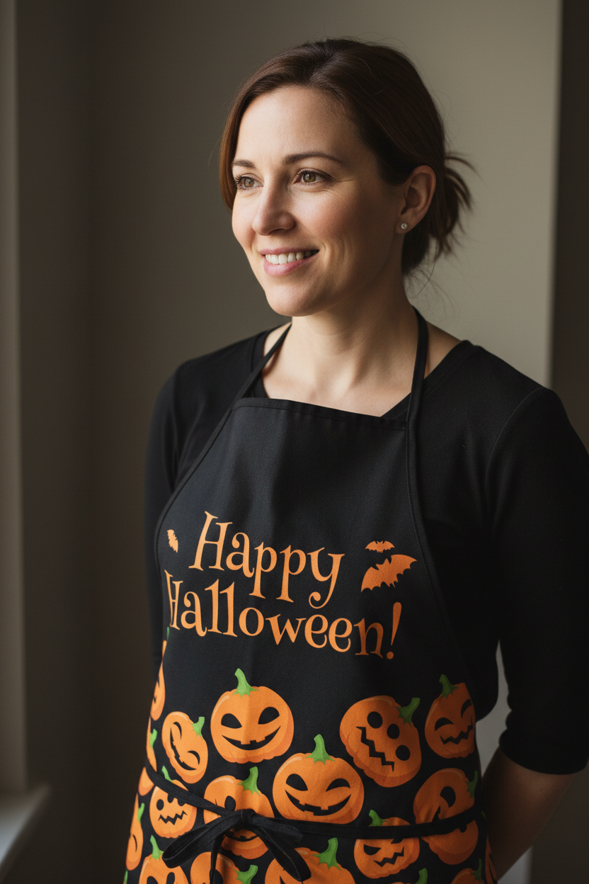 Tablier Halloween portrait
