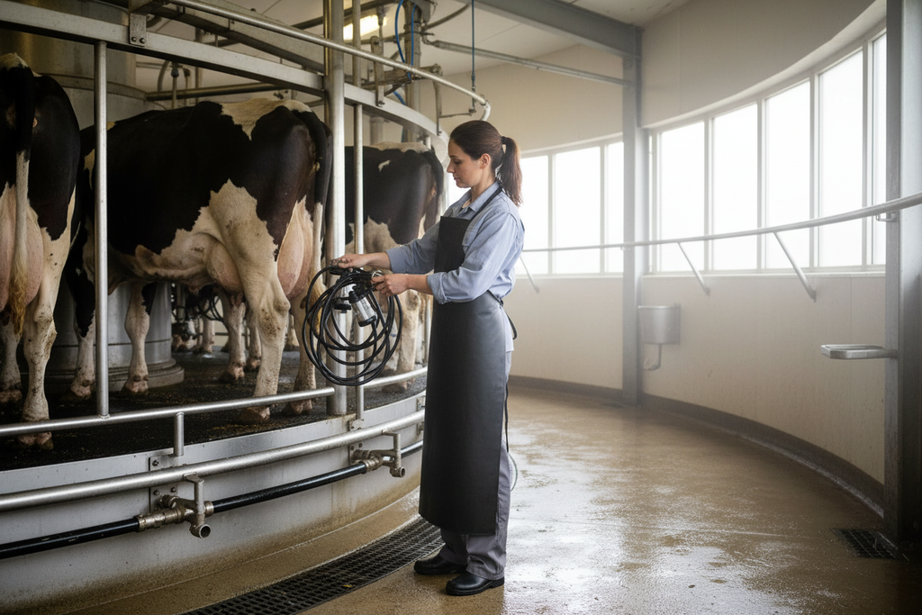 Usage professionnel – Tablier de traite